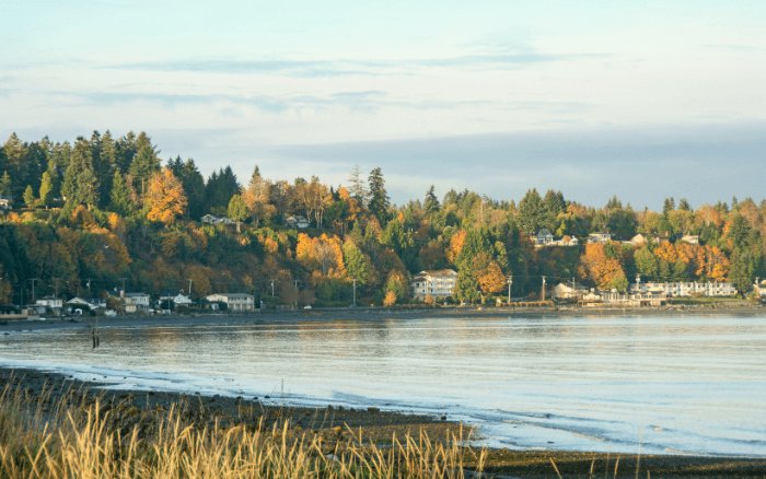 Photo of Parksville waterfront and waterfront homes Ballard Fine Homes